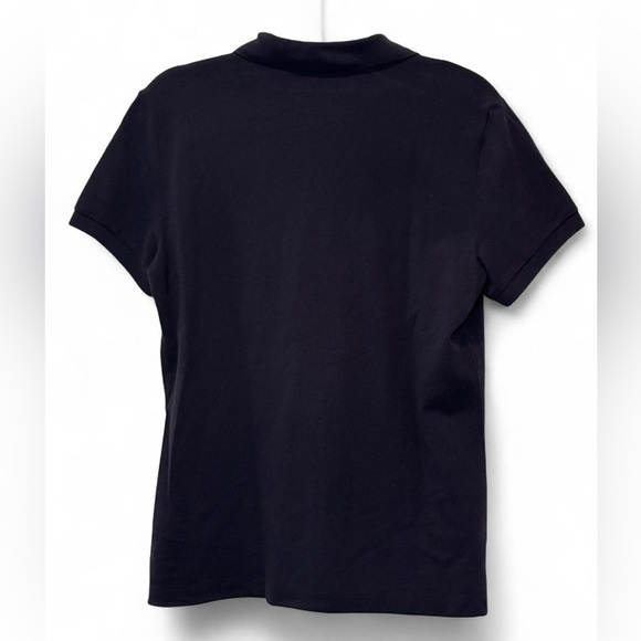 Lands' End Women's Navy Polo Shirt Medium - Picture 2 of 4